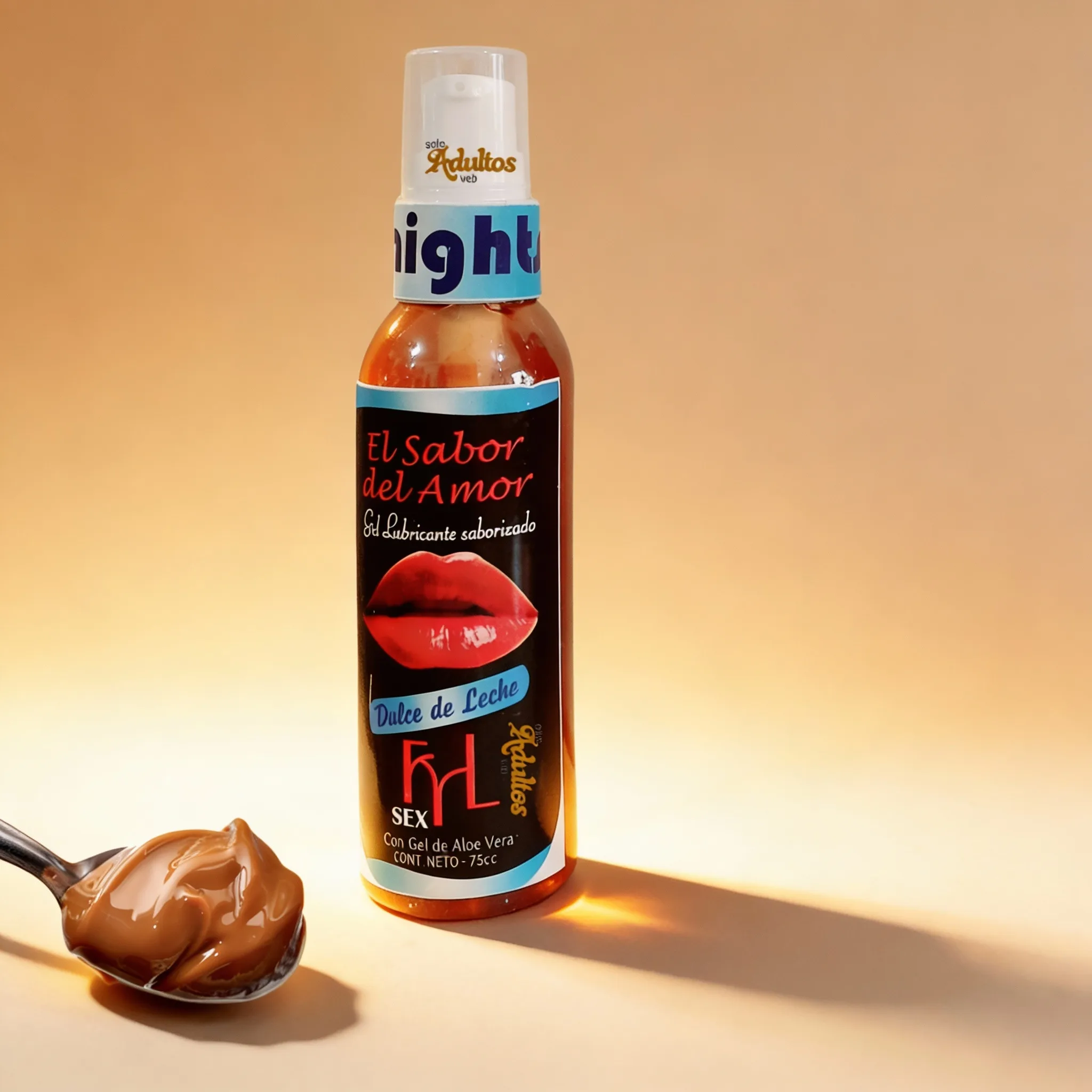 Gel Comestible Lubricante Dulce De Leche Saborizado Sexo Ora FYL: imagen 1