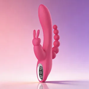 Vibrador Rabbit Triple - Recargable USB: imagen 1