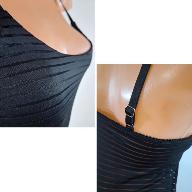 Body Musculosa Transparente Remera (art 5106) Talle 85 al 100