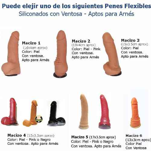 Arnés Doble Strap On de Cuero para Cambio de Roles