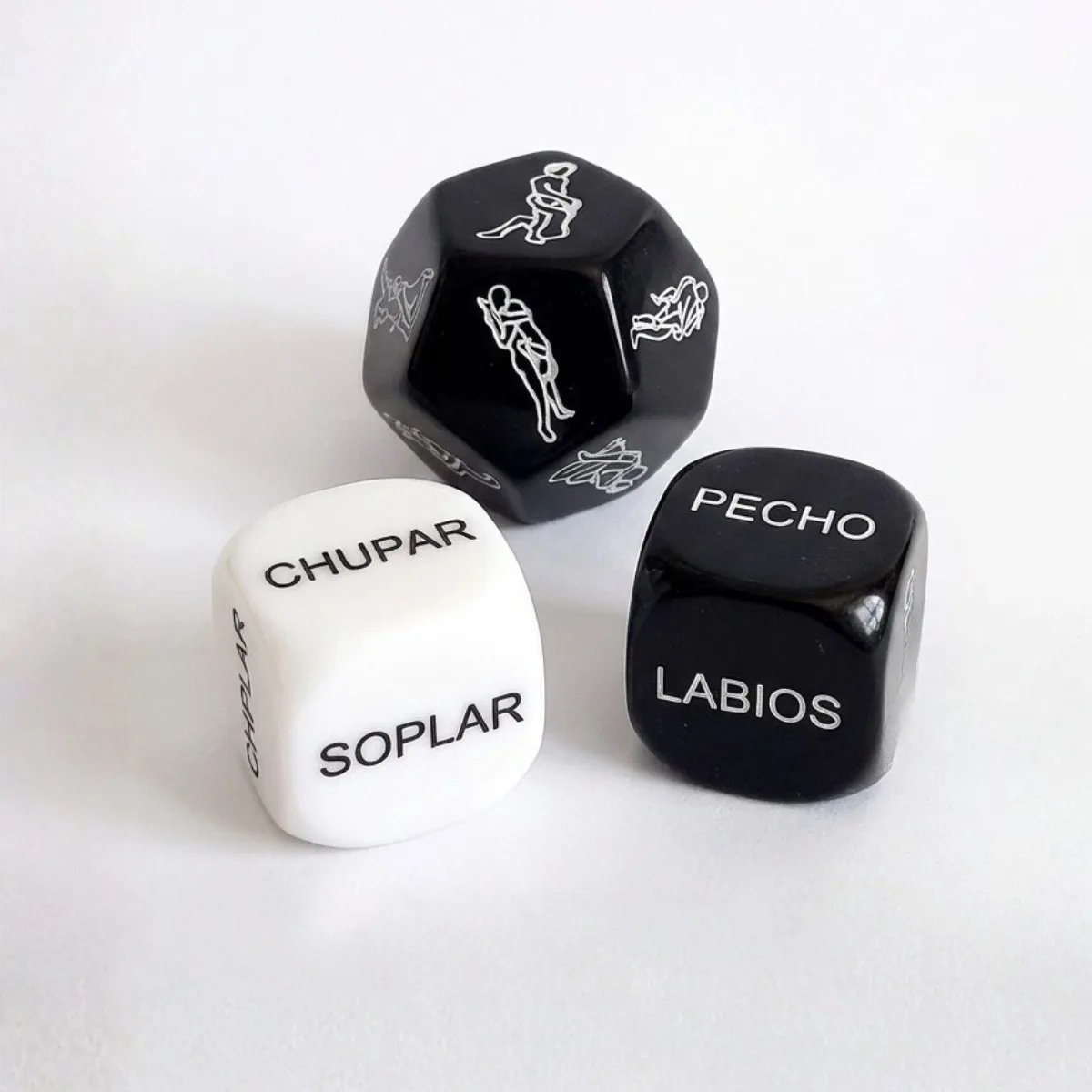 Juego De Dados (Partes Del Cuerpo - Acciones - Posiciones): imagen 1