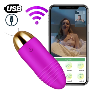 Huevo Vibrador Control a Distancia con Celular (Bluethoot)