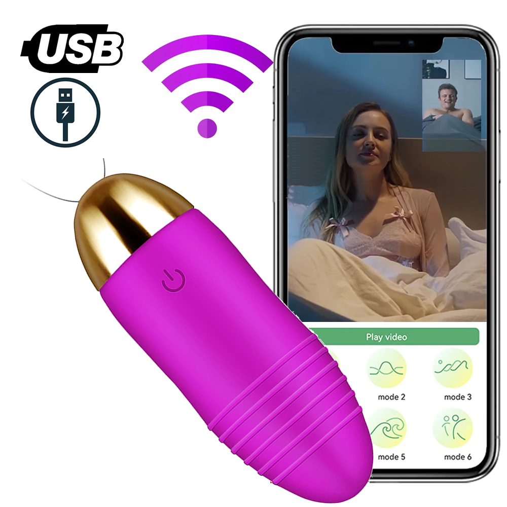 Huevo Vibrador Control a Distancia con Celular (Bluethoot): imagen 1