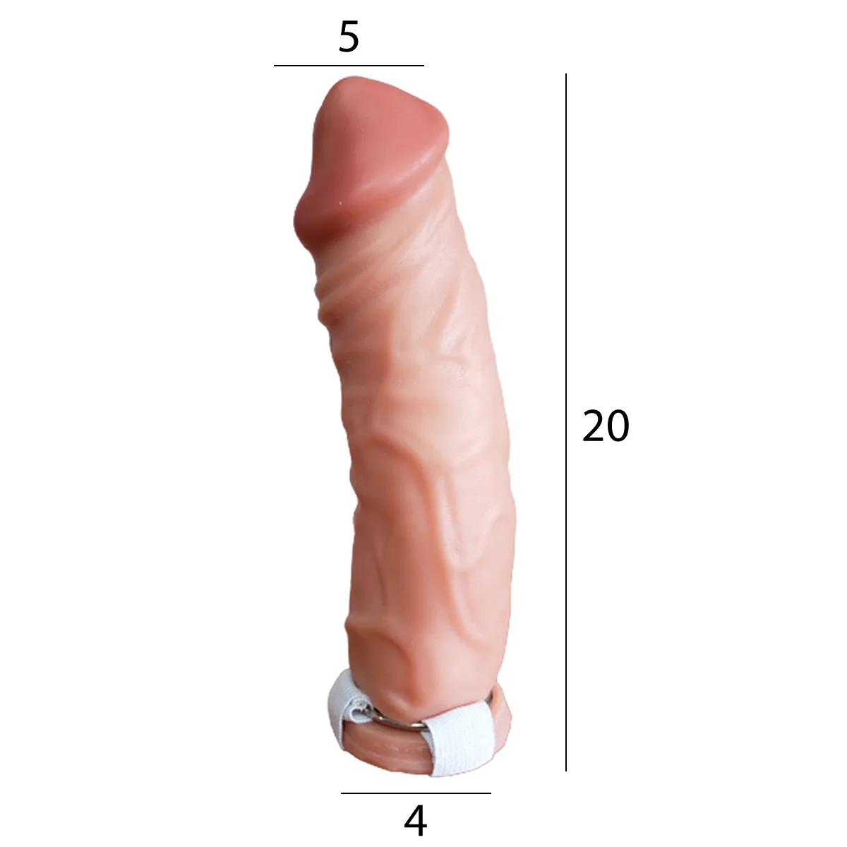 Protesis Peneana Semirigida Pellizcable Mod 1 (20×5cm): imagen 3