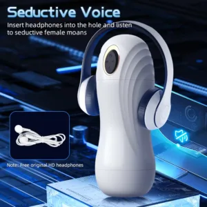 Vibrador Succionador Masculino con Gemidos: imagen 6