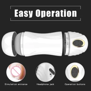 Vibrador Succionador Masculino con Gemidos: imagen 7