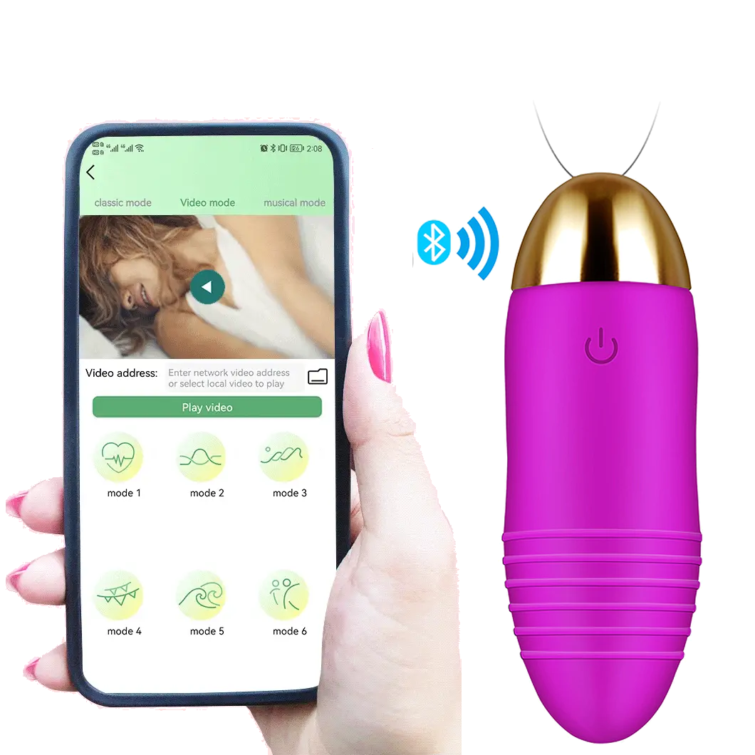 Huevo Vibrador Control a Distancia con Celular (Bluethoot): imagen 4