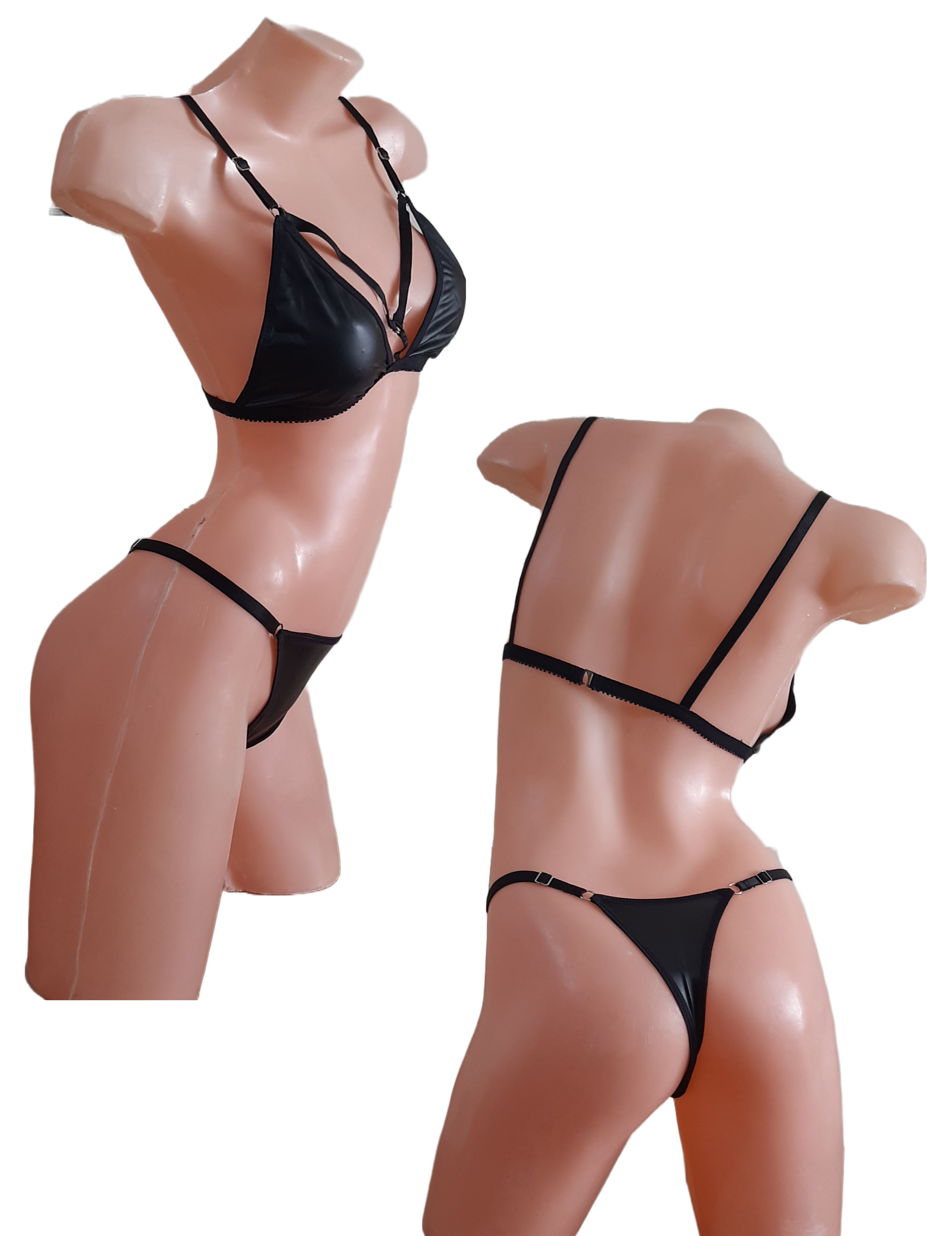 CONJUNTO ENGOMADO CORPIÑO Y COLALESS (art 2016) - Imagen 4