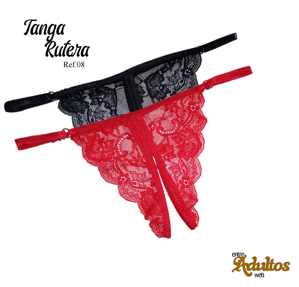 Tanga Abierta Rutera encaje