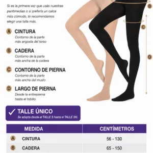 Panty Portaligas Red Brillos (art 402 Brillo) Talle 38 al 52: imagen 2