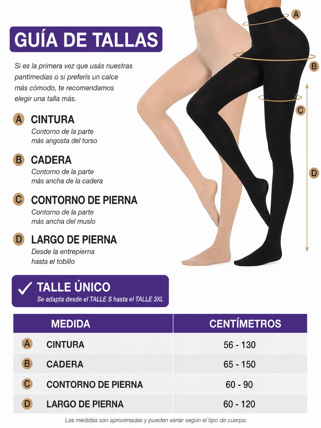 Panty Portaligas Red Brillos (art 402 Brillo) Talle 38 al 52: imagen 2