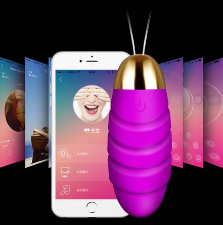 Huevo Vibrador Control a Distancia con Celular (Bluethoot)