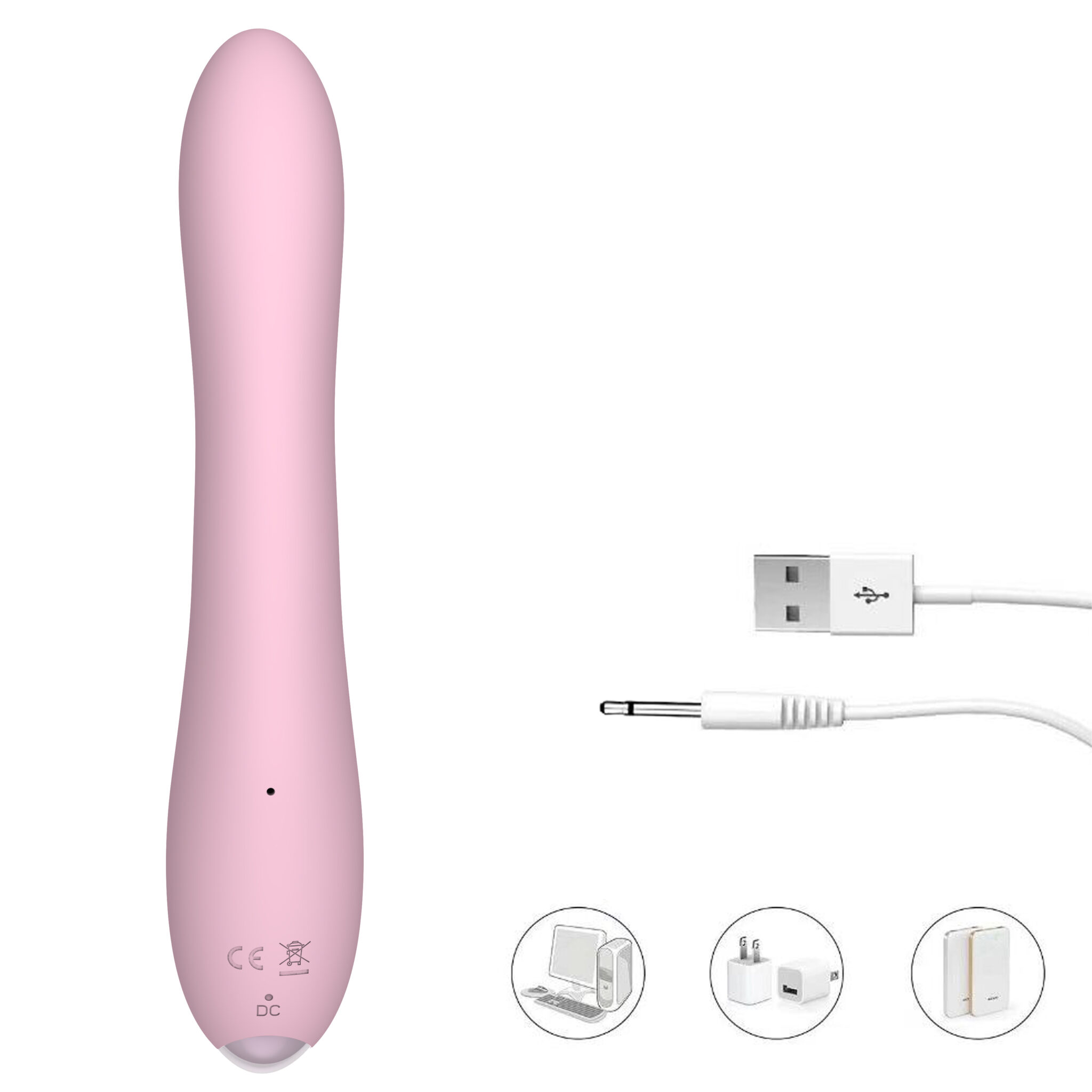 Vibrador Succionador - USB - Simil Satisfyer: imagen 2